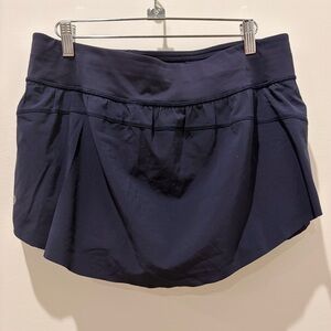Lululemon final lap skirt